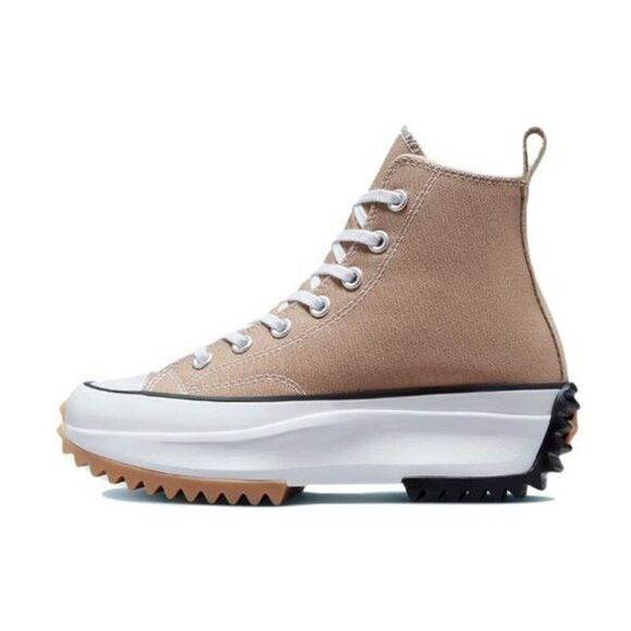 Converse Run Star Hike 172727C Unisex US 12 Brown White Platform Shoes TF1142 - Picture 3 of 10